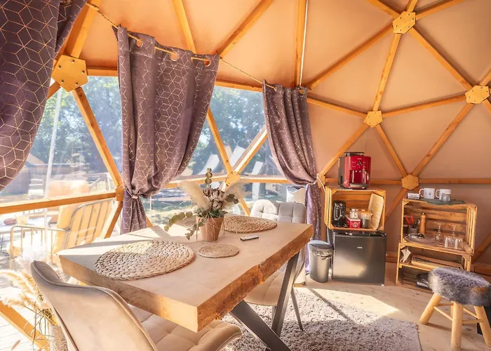 Luksustelt Petit Dome Biziat
